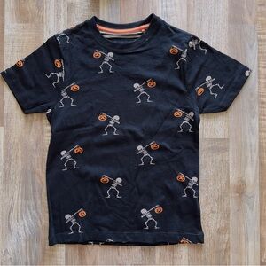 NWOT Cactus Boys Black Skeleton Tee 5/6